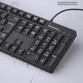Viewsonic cu1500 white wired keyboard and mouse combo - multimedia, home, office, gaming - usb wired keyboard and mouse