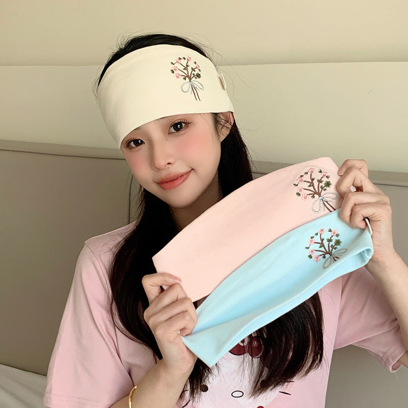 Postpartum headband - no more headaches! cotton head wrap for new moms with bigger heads after childbirth - windproof, stylish, and perfect for going out