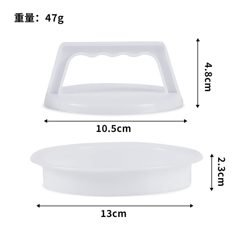 Kitchen tools plastic hamburger patty mold hamburger multifunctional meat press hamburger press