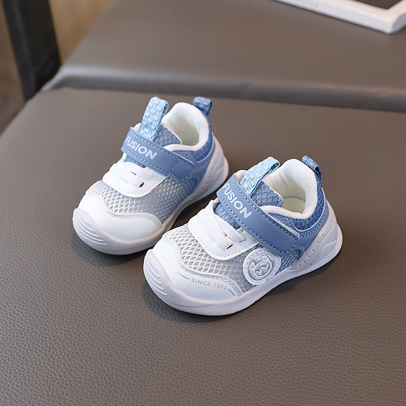 Baby sandals functional shoes boys summer toddler shoes 1-3 years old infant anti-slip soft sole girls baby mesh shoes