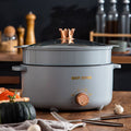 All-in-one electric hot pot, electric wok, multifunctional mini electric cooker, dormitory rice cooker, noodle cooker