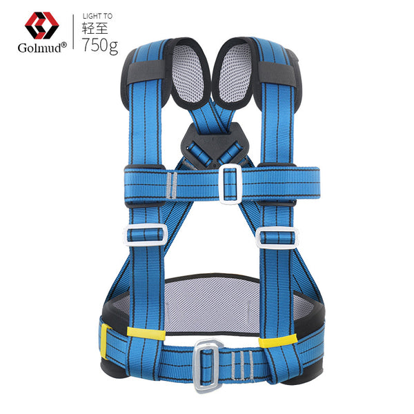 Golm lightweight aluminum alloy half-body waist belt, electrician aerial work safety rope set GM3522