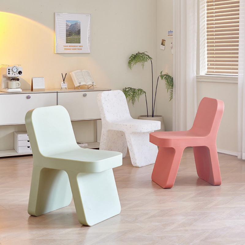 Backrest chair nordic casual chair stool casual modern for home small apartment thickened dining chair high backrest