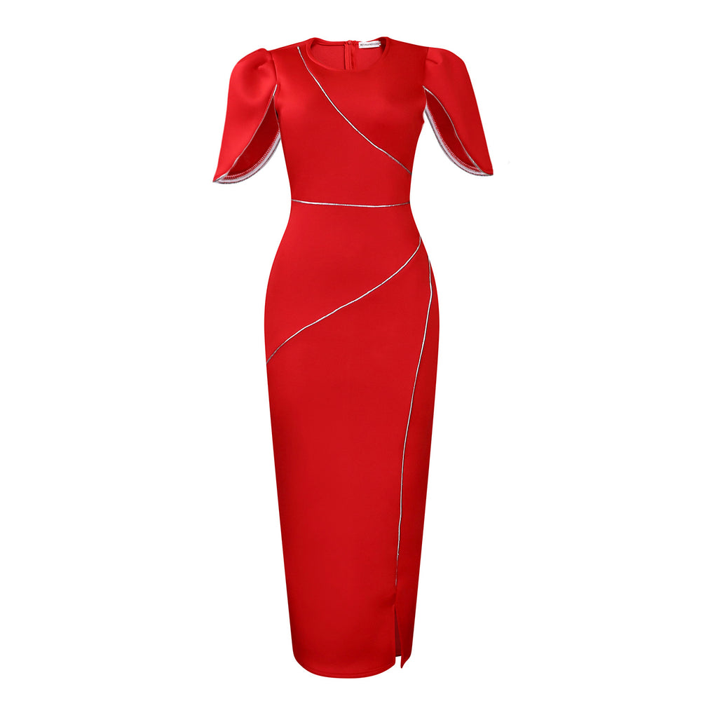 D557 women's foreign trade summer  new fashionable elegant banquet evening dress long gown african cross-border dress