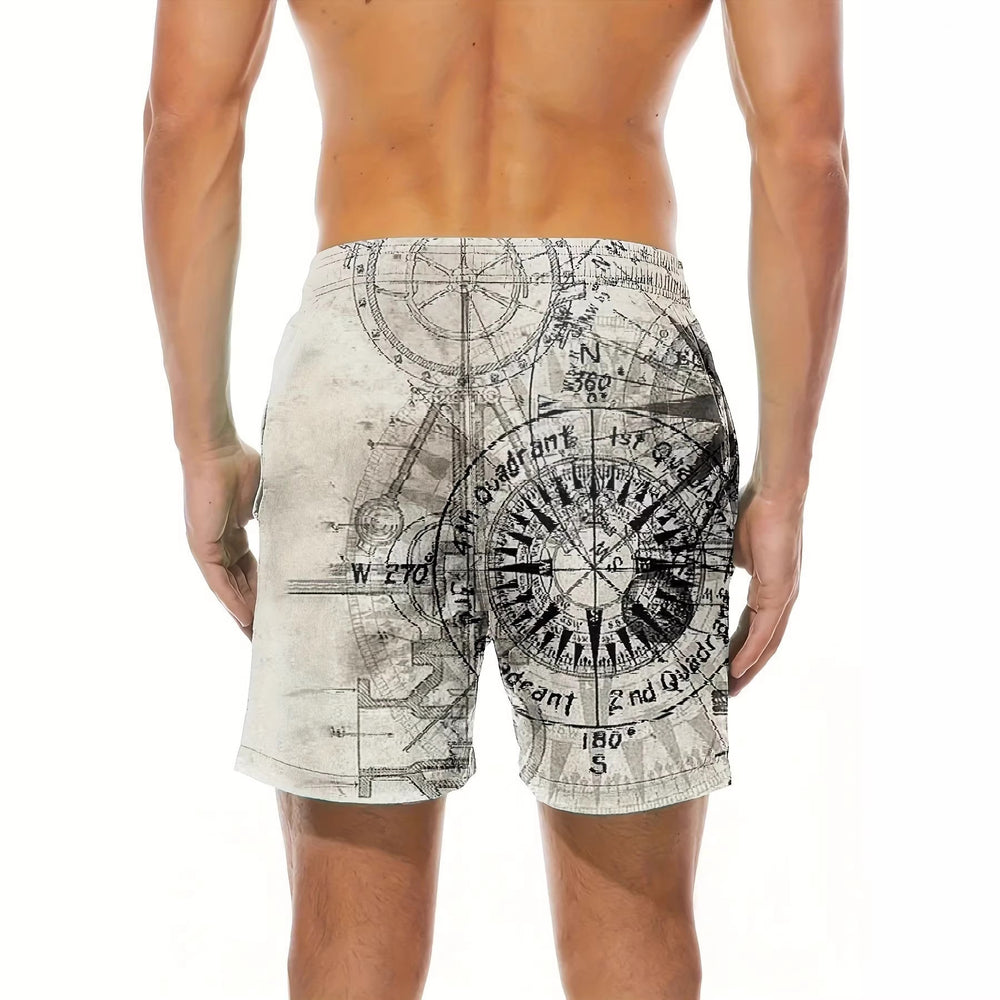 trending men's swim trunks, quick-dry swim shorts, casual athletic beach shorts, new european and american styles