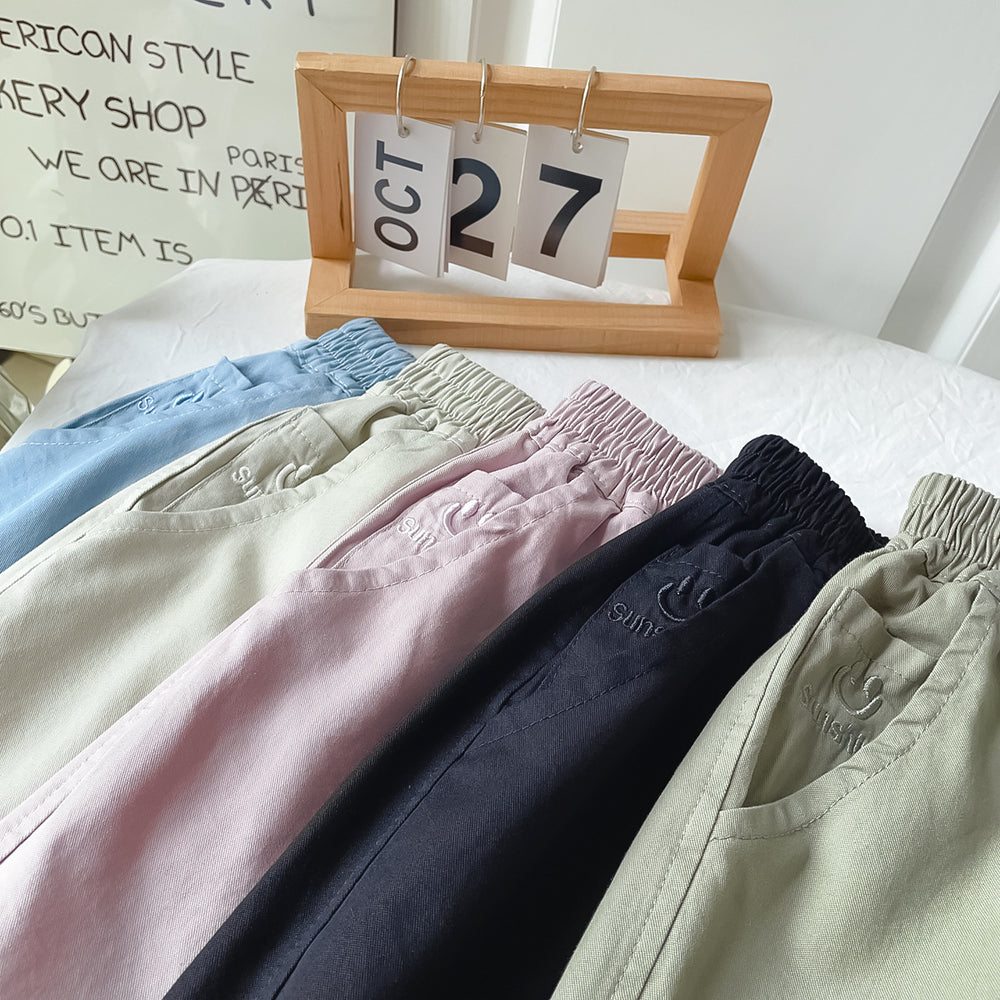 Pure cottonshorts boys and girls summernew arrivalnew arrivalcool dopamine summer color matching