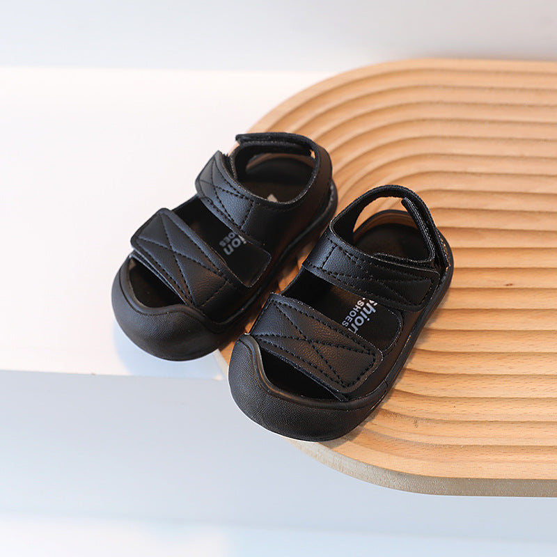 Baby sandals: new summer  collection - soft-soled prewalker shoes for infants, breathable and non-slip, korean style trendy footwear for boys and girls