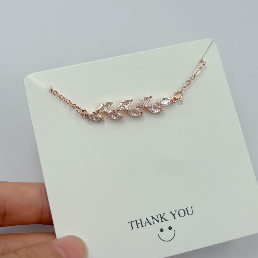 Japanese and korean insaccessible luxury forest style little fairy leaf fashionstylisheasiest for match series women's bracelet gift niche style