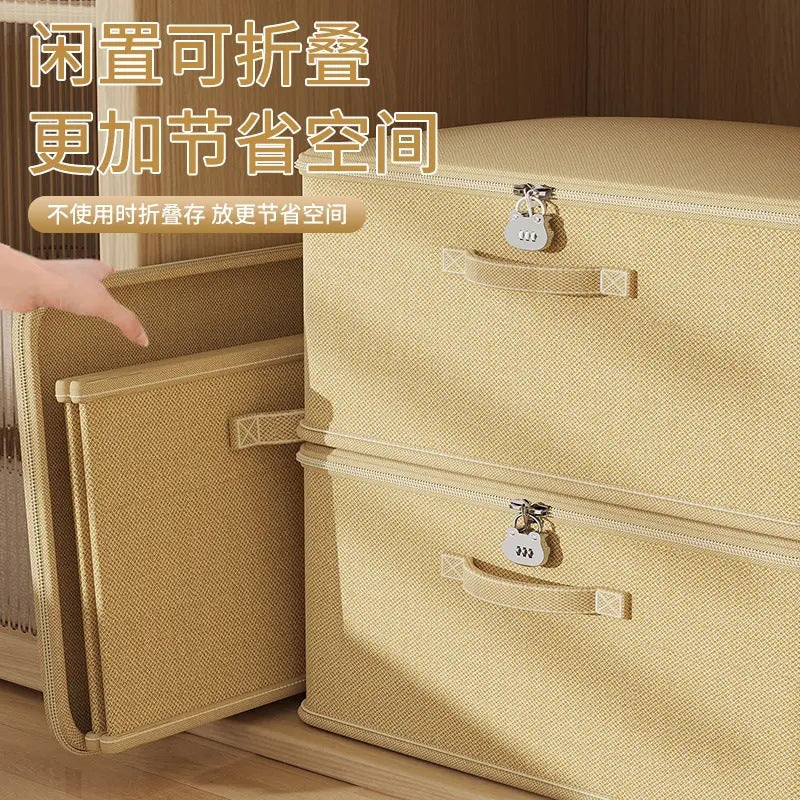 Locked storage box Password box Safe deposit box Password lock Storage box Dormitory student anti-privacy small box