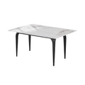 Rock slab dining table small apartment for homenew arrival modern casualaccessible luxury dining table rectangular dining table elephant leg dining table