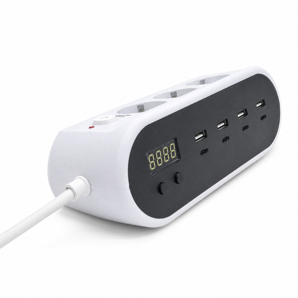 European standard overload protection socket russian switch corded corner power strip multifunctional power board usb charging desktop