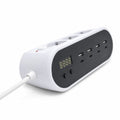 European standard overload protection socket russian switch corded corner power strip multifunctional power board usb charging desktop