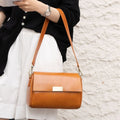 First layer cowhide retro women's bag 2024 new arrival armpit bag women's fashion crossbody bag classy texture genuine leather shoulder bag