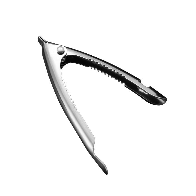 New arrival 430 stainless steel clam opener multifunctional blood clam blood clam pliers clam hair clam clip shell walnut clip