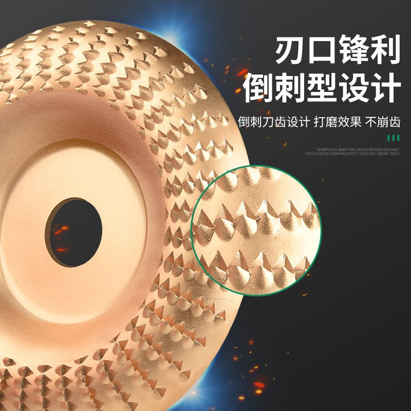 Angle Grinder Polishing Disc Wood Polishing Tools Polishing Wheel Artifact Woodworking Grinding Disc Barbed Disc Daquan