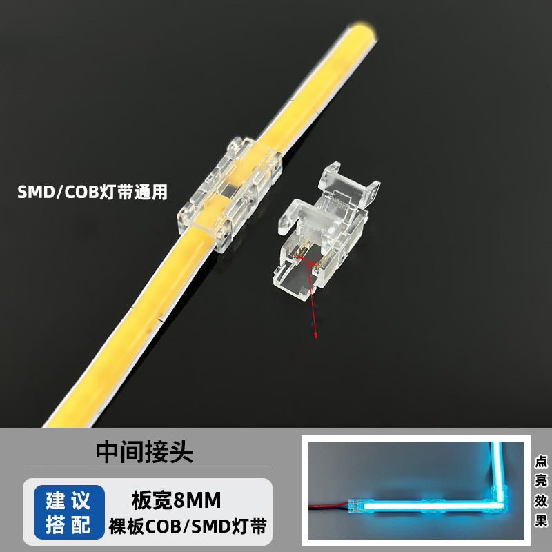 cob light strip self-adhesive led low voltage 24V linear high color rendering ceiling background wall light strip cabinet soft silicone light strip