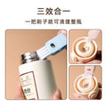 Insulated cup lid gap cleaning brush cup handy gadget cup brush multi-function three-in-one groove bottle mouth for home