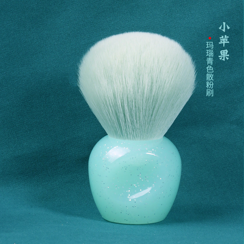 Mini portable powder brush finger storage quick touch-up makeup nail art dust brush foundation blush brush makeup brush