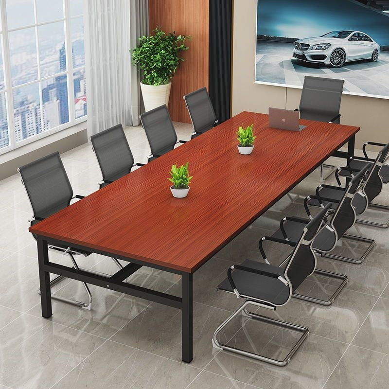 Conference table long table office desk minimalist modern office negotiation table simple rectangular training table workstation