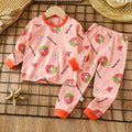 Kids' cotton underwear set - new spring collection: boys' thermal underwear, girls' pajamas, and children's loungewear