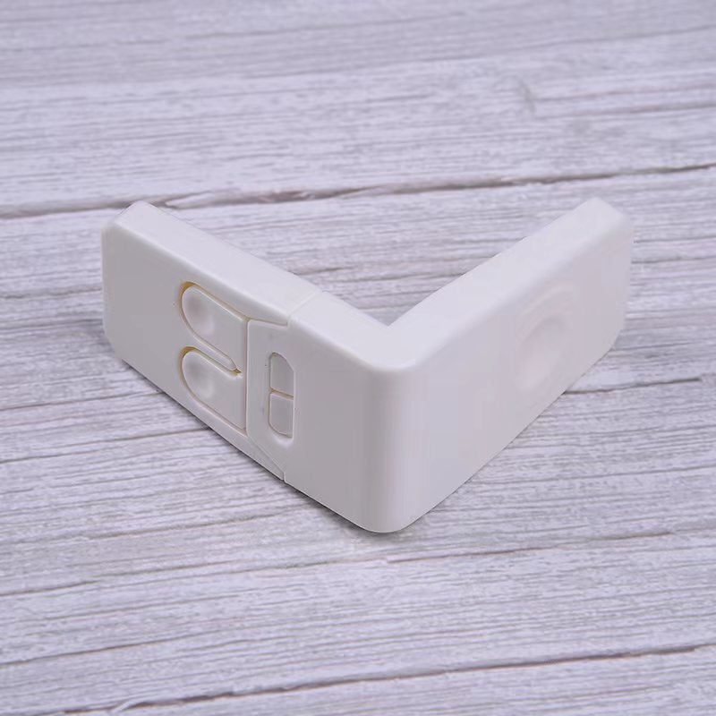 Multifunctional baby anti-pinch drawer lock kidssecurity lock baby protection kids supplies cabinet door bear head lock buckle