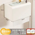 Gun gray space aluminum bathroom tissue box punch-free toilet roll holder waterproof tissue box toilet paper holder storage