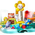 New summer water toys for kids: multifunctional water park with fishing pool, electric faucet, dishwasher, and magnetic features