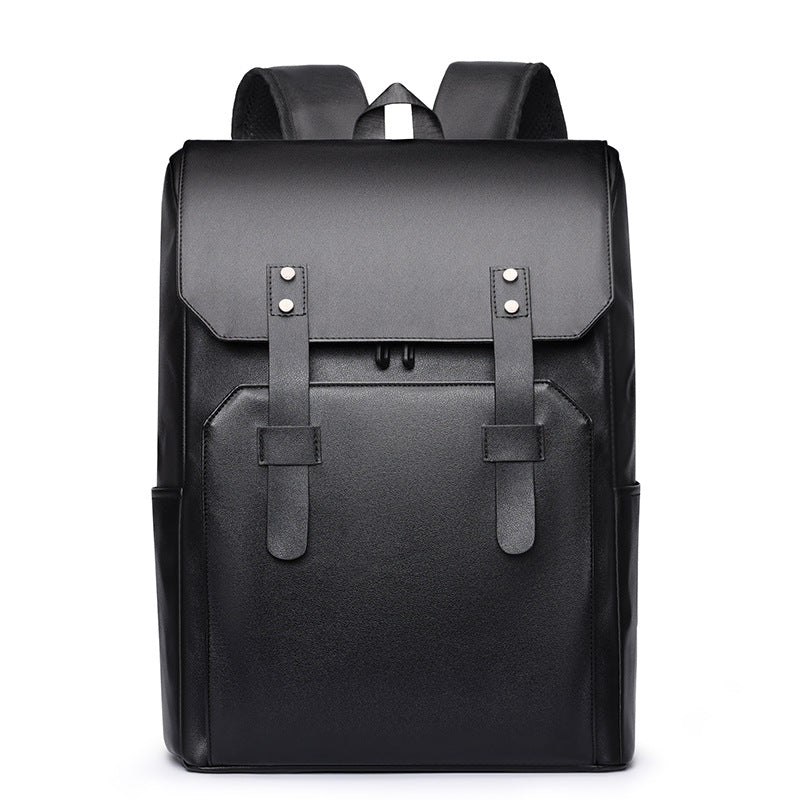 Cross-border men's backpack feeling casual large-capacity computer backpack simple men's short-distance travel backpack