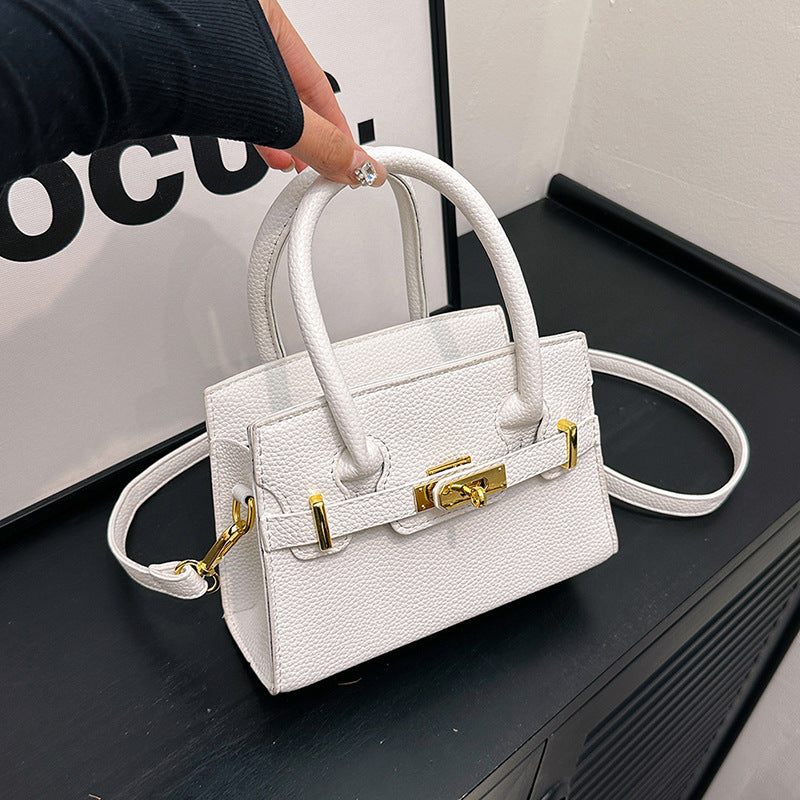 high-quality foreign-style bags for women 2025new arrivalfashion small lock easiest for matchsatchelwork clothing shoulder cross-body bag