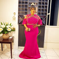 European and american export african women's clothing   plus size dresses halloween banquet party evening gowns