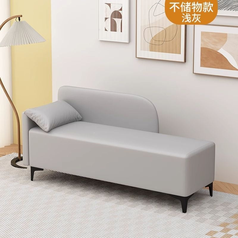 Imperial concubine bench - multi-functional storage ottoman for home use - adult seating - rectangular sofa bench for bedroom