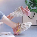 Octopus sports socks shoes for women spring and summer new arrival mesh color matching breathable running 450 volcanic coconut shoes for women