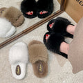 New fuzzy slippers for women - stylish, comfortable, non-slip, durable, and warm. perfect for indoor and outdoor wear