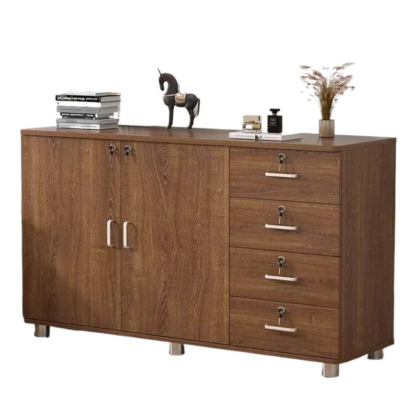 Office file cabinet with lock, storage cabinet, drawer storage cabinet, low cabinet, movable storage cabinet, balcony storage cabinet