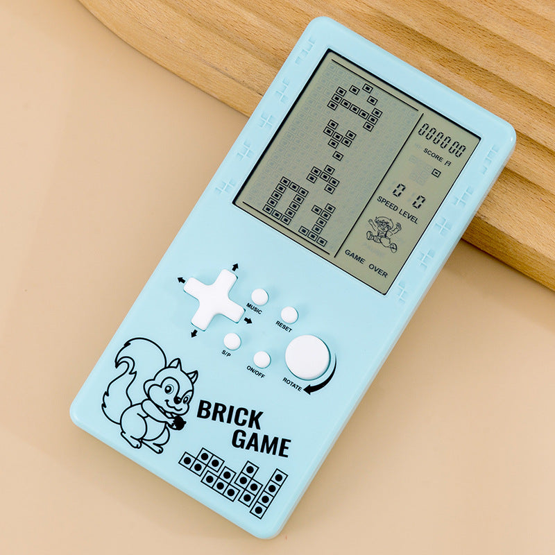 mini handheld game console - educational tetris game machine - portable classic nostalgic gift - wholesale