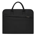 Large capacity business briefcase with sponge padding, oxford cloth double-layer document organizer, customizable with printing
