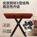 Foldable mahjong table - dual-use dining table for home, multi-functional small table, mahjong table, hand-rubbed chess and card game square table