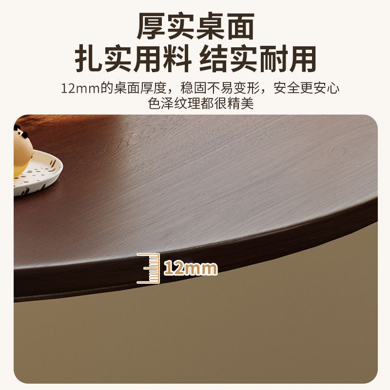 White round table popular living room simple for home commercial dining table small apartment coffee table corner table milk tea shop negotiation table