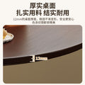 White round table popular living room simple for home commercial dining table small apartment coffee table corner table milk tea shop negotiation table