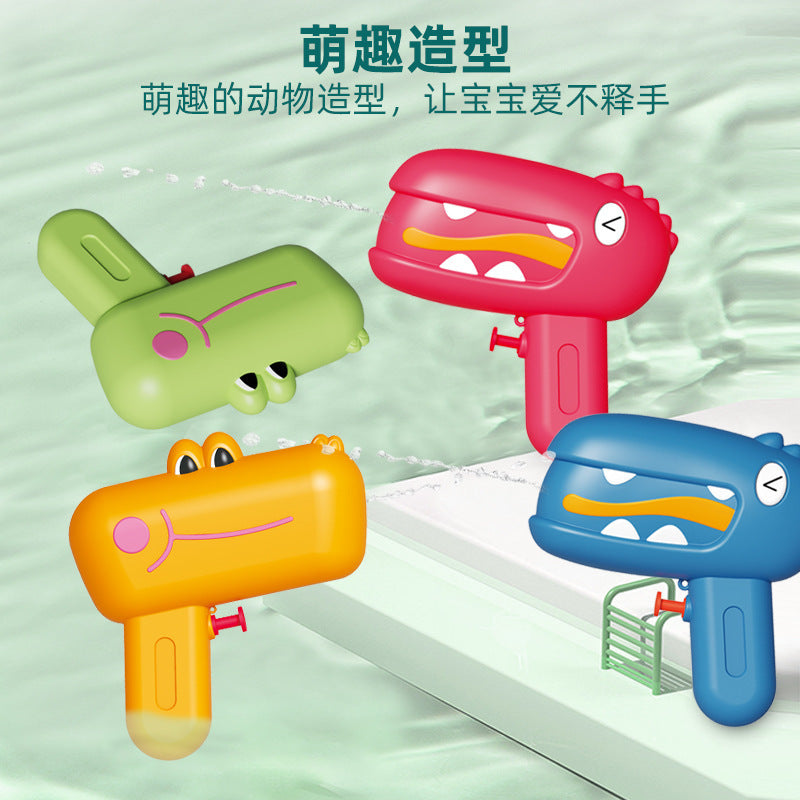 【customizable】cartoon dinosaur water gun - perfect for water fights, summer fun, and kindergarten gifts - small water gun