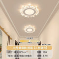 Minimalist ultra-thin aisle corridor light, entryway downlight, led human body induction balcony ceiling light, stairwell light