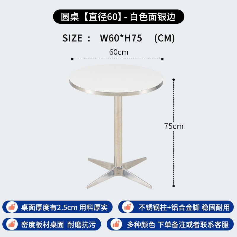 Eames table designer scandinavian style restaurant round reception negotiation cafe bar table large round table