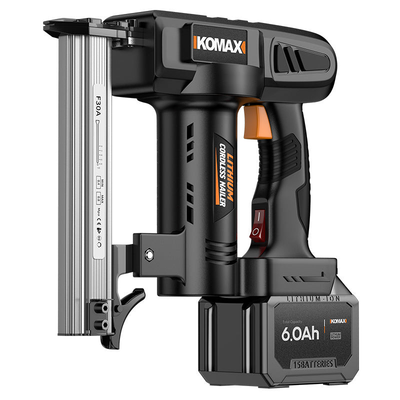 Electric nail gun for homerechargeable nail gun straight nail gun woodworking quick door nail code nail gun lithium electric nail gun