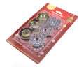 New in stock stainless steel plant 12-piece set - flower cookie cutter, biscuit stamp, diy cookie embossing mold