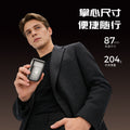 Electric shaver with magnetic heads, type-c charging, washable, alloy housing, compact and portable beard trimmer