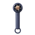 New mini handheld fan - usb rechargeable desktop fan with portable hook for outdoor use