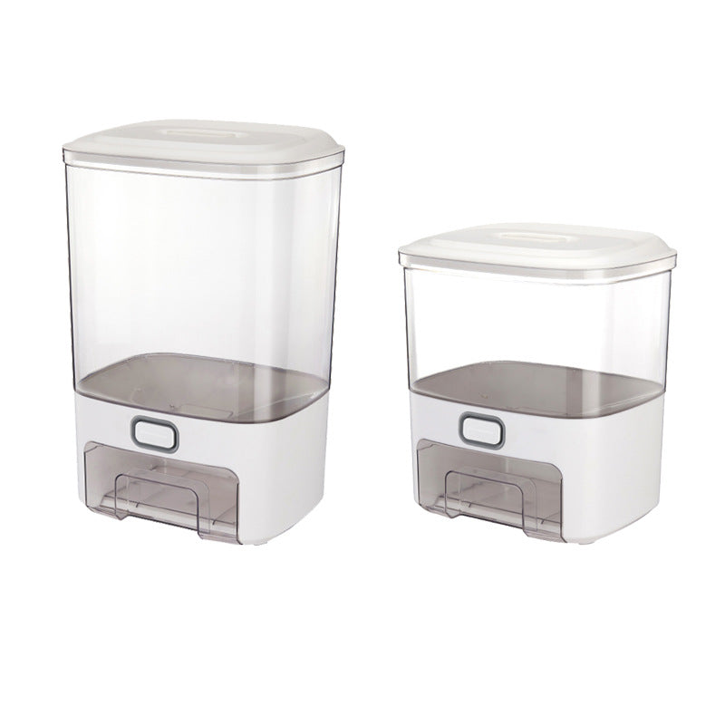 Pet rice bucket for home automatic rice dispensing insect-proof moisture-proof rice barrel sealed rice box flour barrel rice pet food barrel