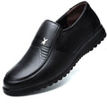 Men's leather shoes - soft sole, bargain prices! business casual loafers, perfect for work, security, or dad. dropshipping & wholesale available