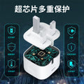Pd20w/35w uk plug fast charging adapter, compatible with apple chargers, foldable tripod design, ukca certified, type-c connector