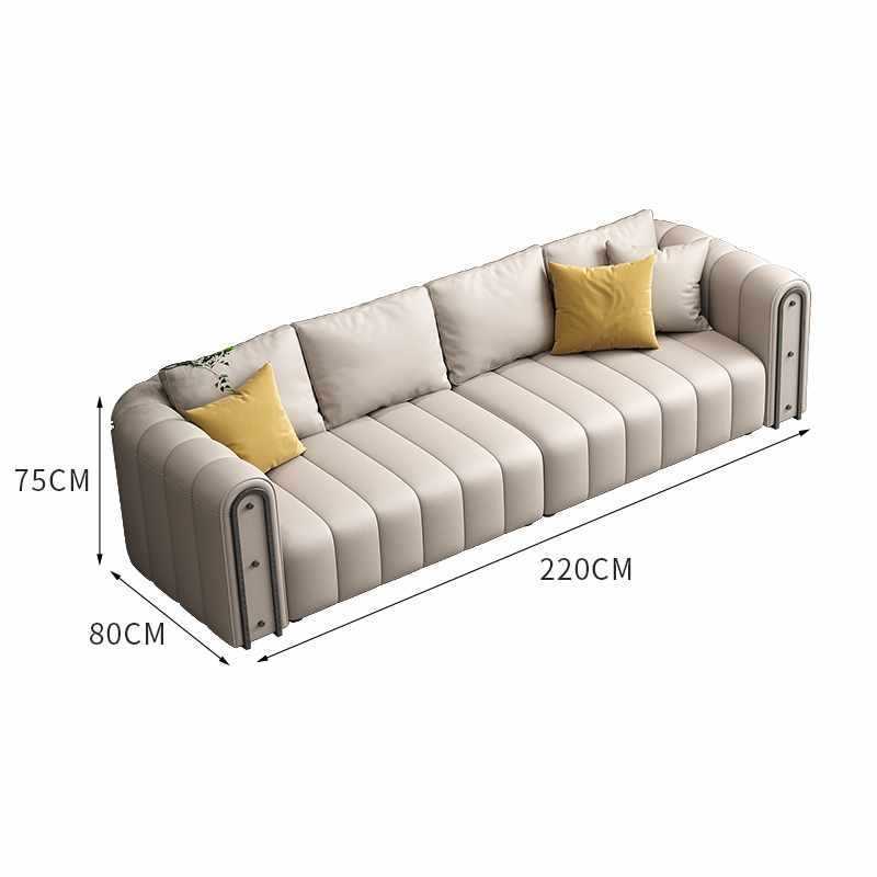 Nordic business lounge sofa and coffee table set - ideal for hotel lobbies, clubs, and reception areas - straight-row negotiation sofa table and chairs